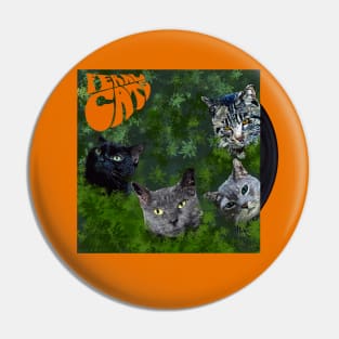 Rubber Soul Cats Pin