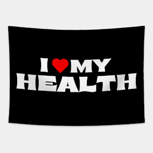 I Love My Health Tapestry