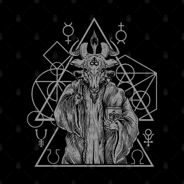 Occult Sacred Geometry Baphomet by ShirtFace