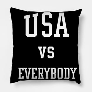 USA VS EVERYBODY Pillow