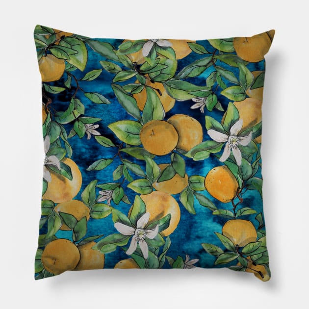 Orange Overload Pillow by colleendavis72