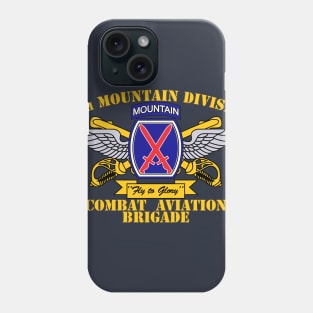 Combat Aviation Brigade, 10th Mountain Division Phone Case