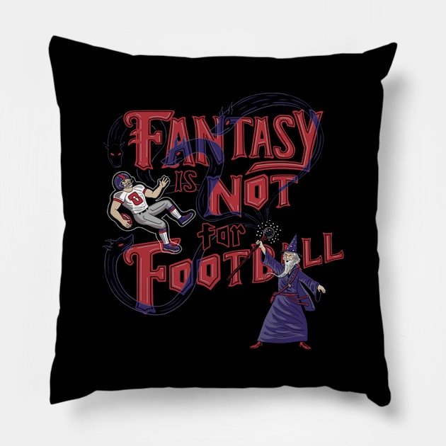 Fantasy Football Pillow by Lalamonte