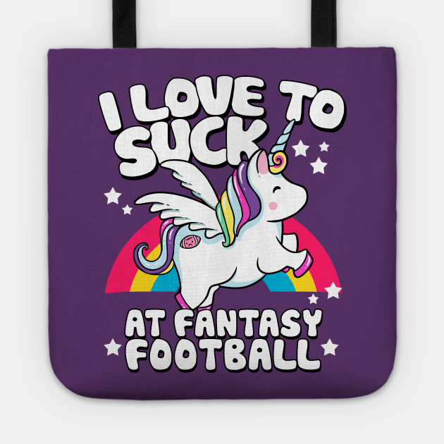 I Suck At Fantasy Football Loser Unicorn