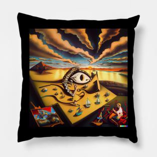 Salvador Dali The Eyes Pillow