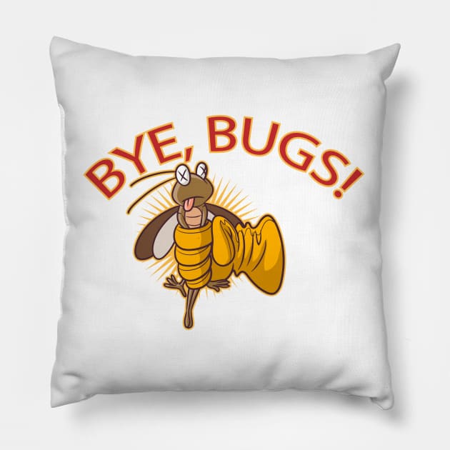 Pest Control Pillow by Amazingcreation