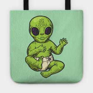 Alien Baby Tote