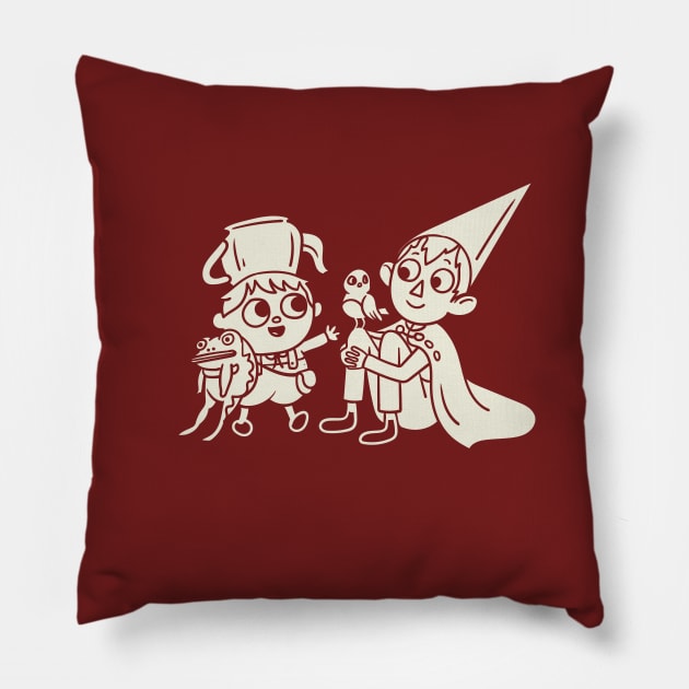 Greg & Wirt Pillow by mscarlett