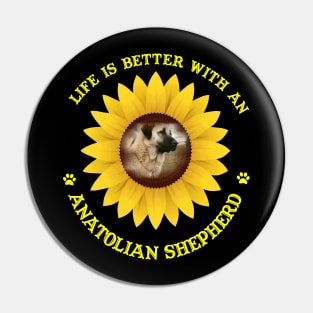 Anatolian Shepherd Lovers Pin