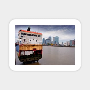 Canary Wharf London Docklands England UK Magnet