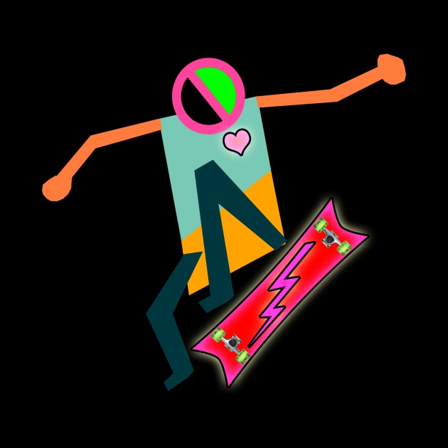 skateboard dude by 