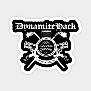 Dynamite Hack Crest design invert Magnet