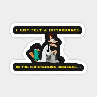 Cupstacking Disturbance Magnet