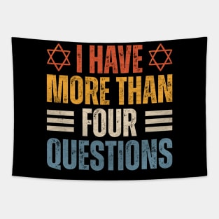 I Have More Than Four Questions Tapestry