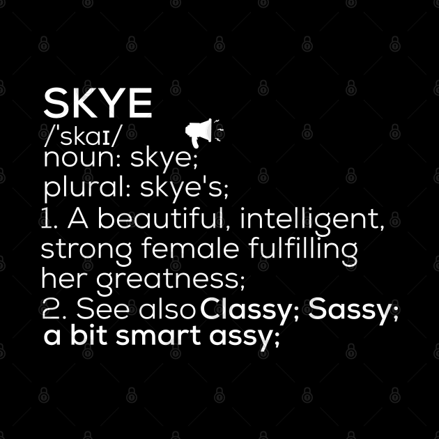 Skye Name Skye Definition Skye Female Name Skye Meaning by TeeLogic