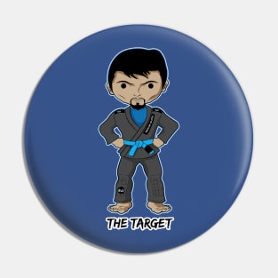 BJJ Characters Blue Belt Pin