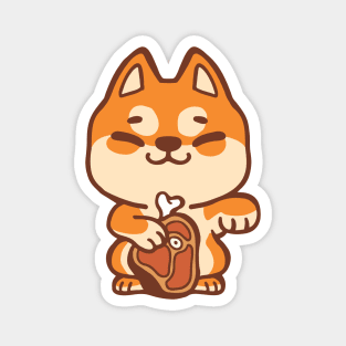 Maneki Shiba Magnet