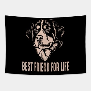 Alpine Aura Bernese Mountains Best Friends For Life Tapestry