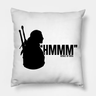 Geralt Of Rivia: Hmmm Pillow