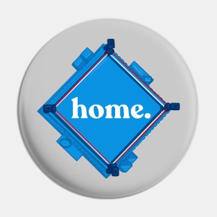 The Squared Circle is My Home. Pin