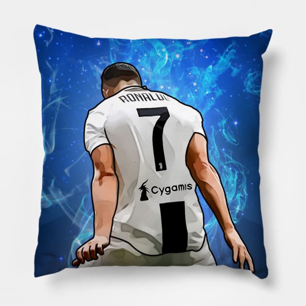 CR7 Juve Pillow by InspireSoccer