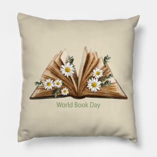 World Book Day Flower Pillow