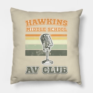 Hawkins Middle School AV Club Pillow