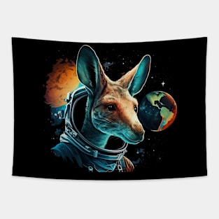 space kangaroo Tapestry