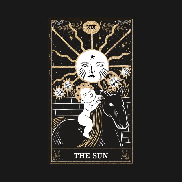 The Sun Tarot Card by moonlobster