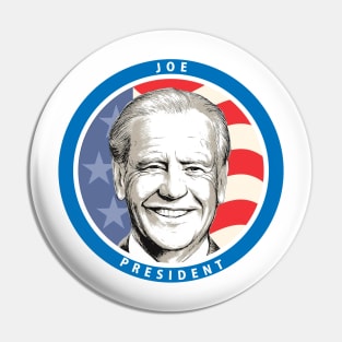 Joe President Pin