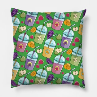 Juice Pattern Art Pillow