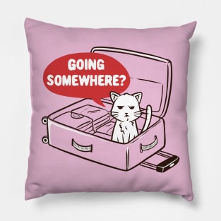 Travel Bag Cat Cute Funny Gift Pillow