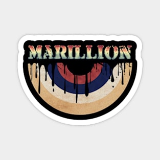 Melted Vinyl - Marillion Magnet