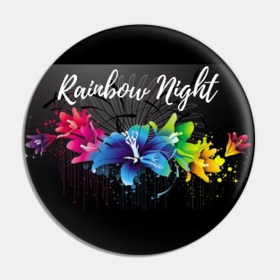 Rainbow Night Pin