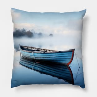 Lake Landscape Meditation Serene Calm Pillow