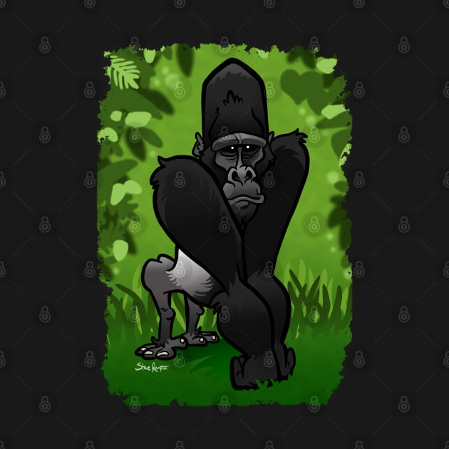 Silverback Gorilla (BG) by binarygod