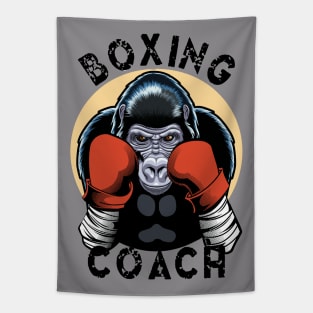Boxing Coach Gorilla Tapestry