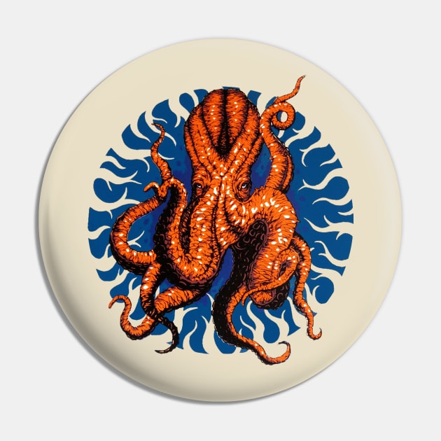 Octopus Pin by IvanStanisic