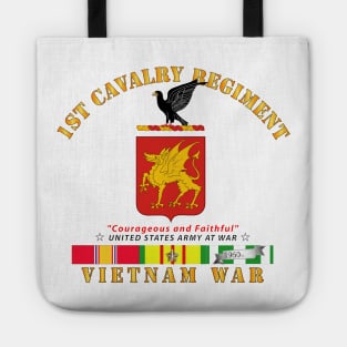 1st Cavalry Regiment - COA -Vietnam VN SVC Tote