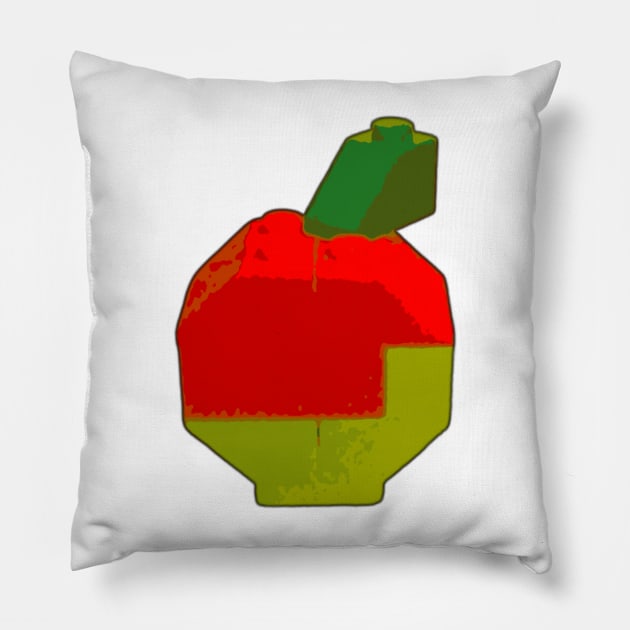 Brick Creations - Apple Pillow by druscilla13