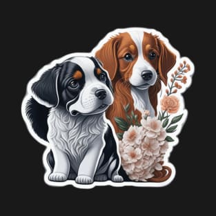 two doggy T-Shirt