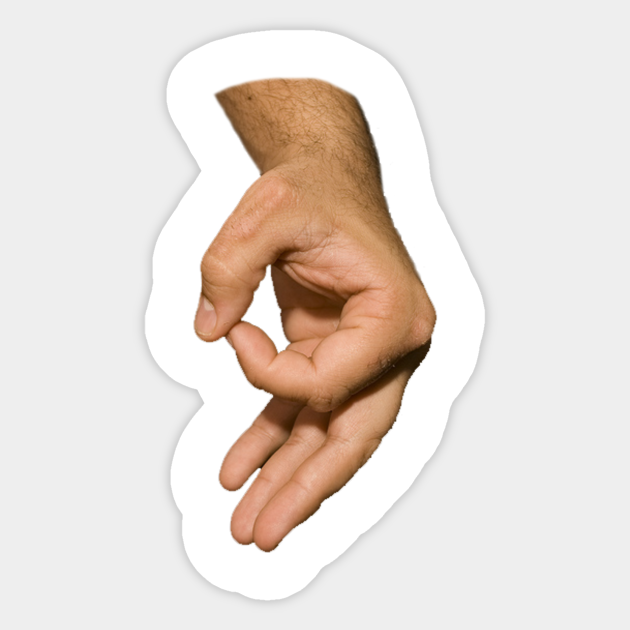 Finger Circle - Meme - Sticker