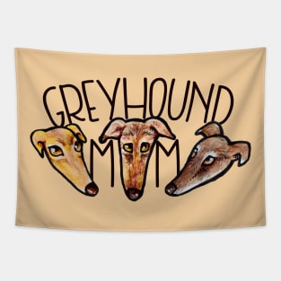 Greyhound Mom Tapestry