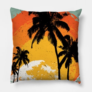Tropical island Pillow