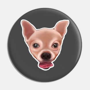 Chihuahua’s smile Pin