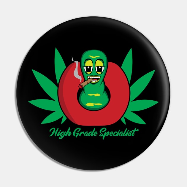 High Grade Specialist Pin by MightyShroom