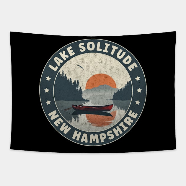Lake Solitude New Hampshire Sunset Tapestry by turtlestart