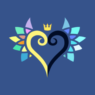 Kingdom Hearts Sora and Riku Connected Heart T-Shirt