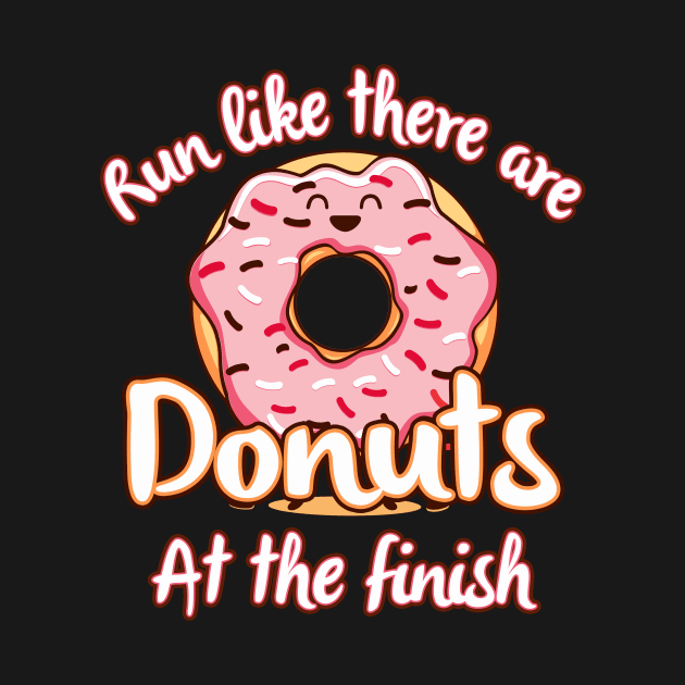 Running Donuts  Food Runner Cute Sports by OwensAdelisass