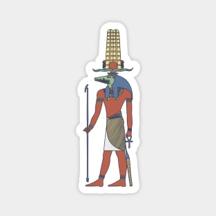 Sobek - Crocodile God - Corn Deity Magnet